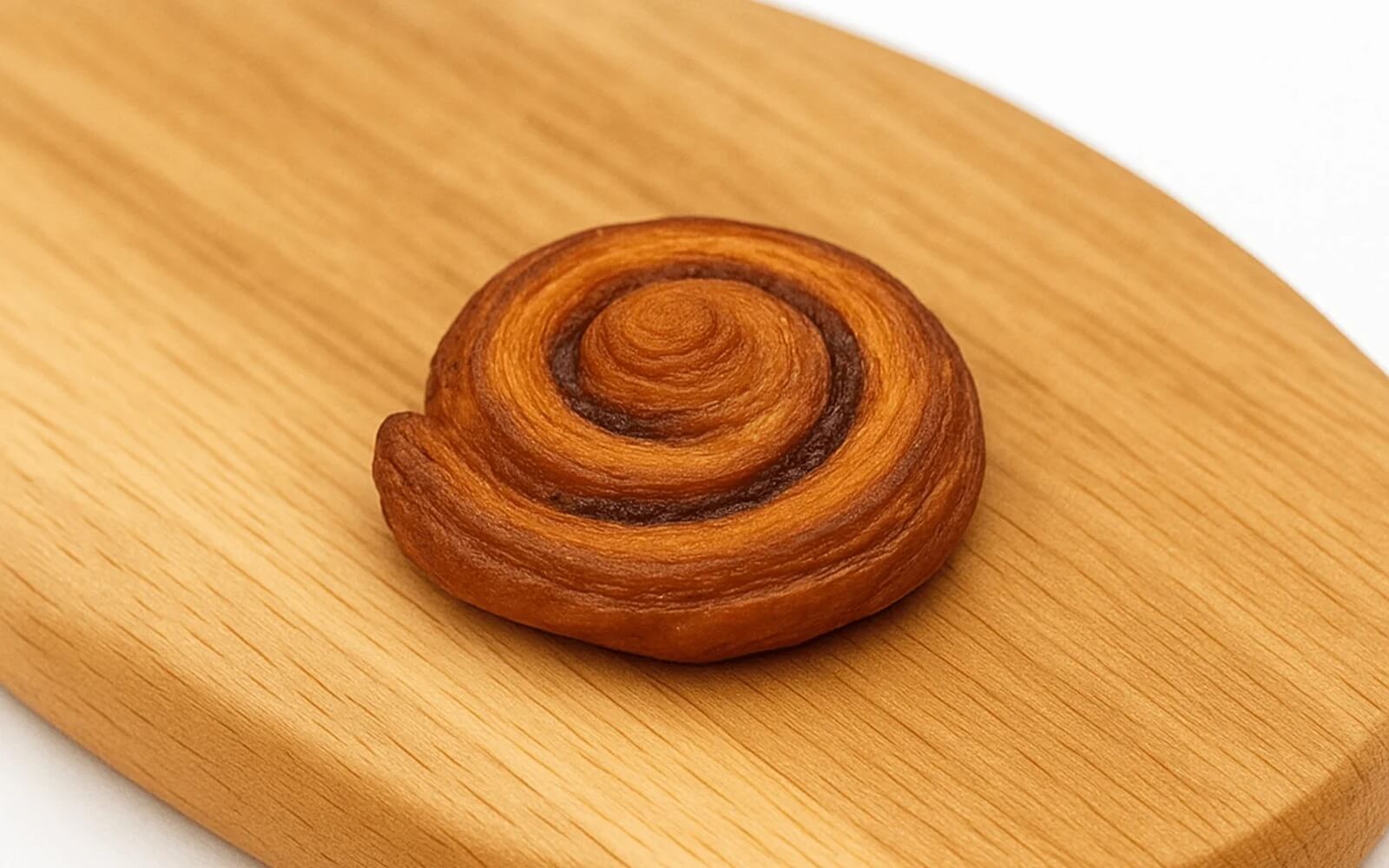 Mini polžek s kremo in cimetom